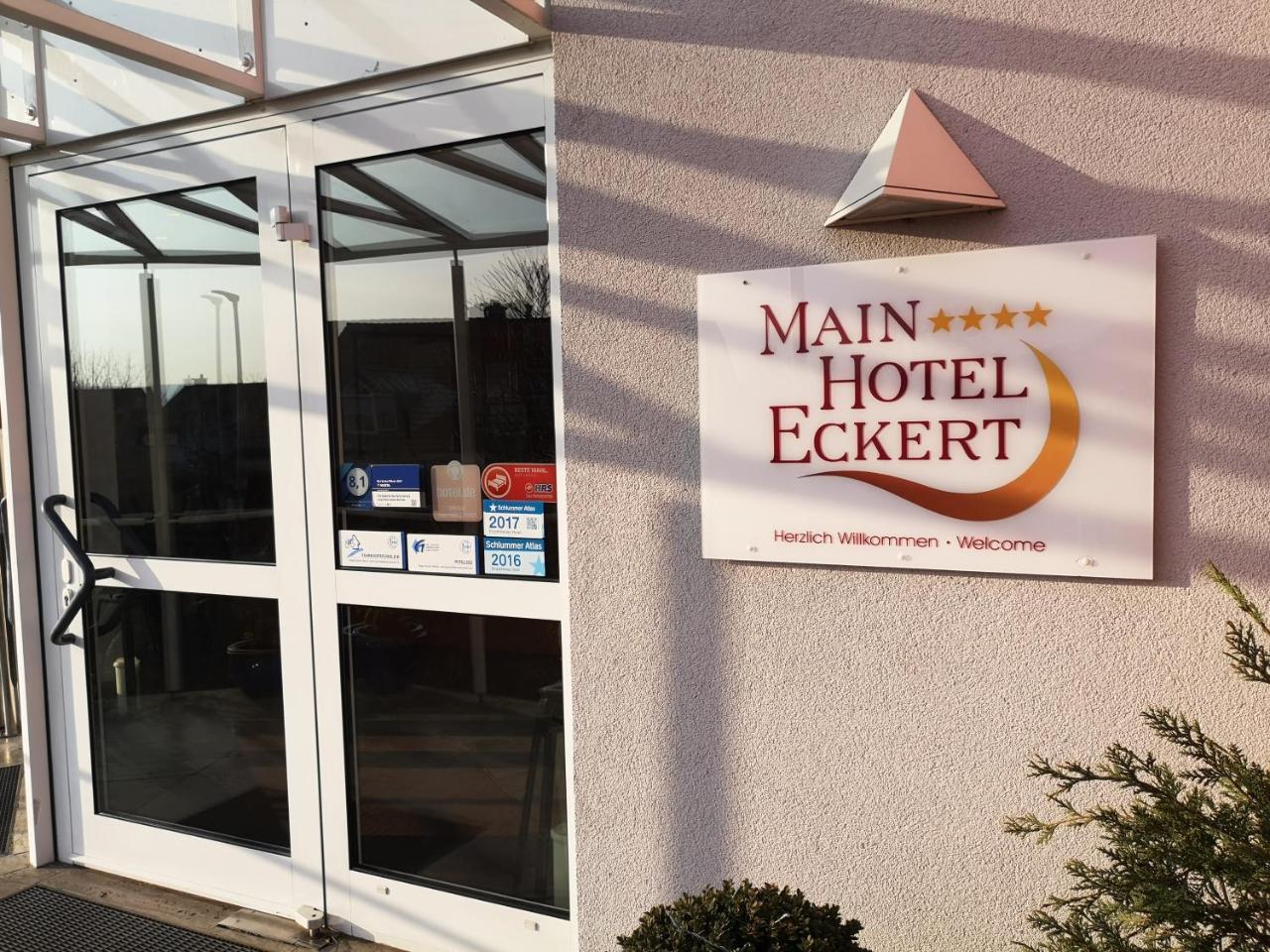 Main Hotel Eckert 3 Margetshöchheim Exterior foto